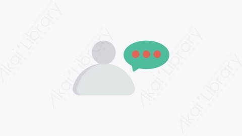 图片素材-0201-用户user卡通扁平通信沟通元素图标