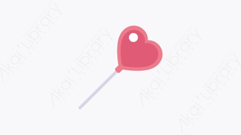 图片素材-021-棒棒糖lollipop扁平卡通情人节元素图标