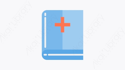 图片素材-021-医疗手册medicalbook扁平卡通卫生保健元素图标