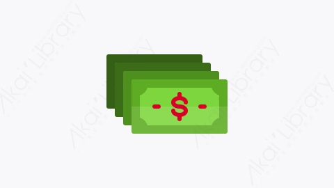 图片素材-021-货币money扁平卡通金融元素图标