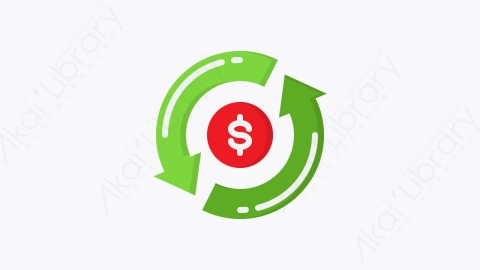 图片素材-021-货币兑换money_exchange扁平卡通金融商务元素图标