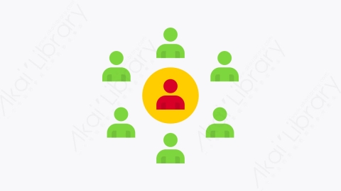 图片素材-021-网络network扁平卡通商业和人们元素图标