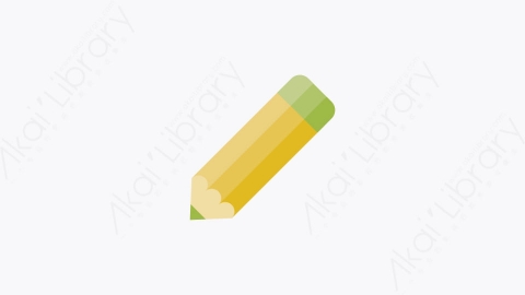 图片素材-021-铅笔pencil扁平卡通用户界面元素图标