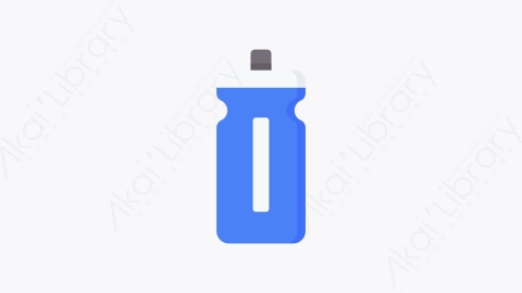 图片素材-021-运动瓶sport_bottle扁平卡通饮料元素图标