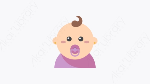 图片素材-022-婴儿baby扁平卡通妇女节元素图标