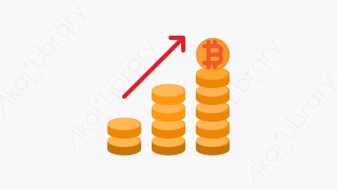 图片素材-022-比特币bitcoin扁平卡通加密货币元素图标