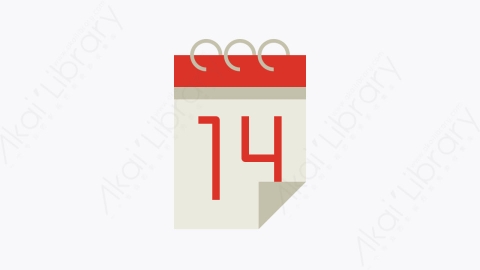 图片素材-022-日历calendars扁平卡通日历和日期元素图标