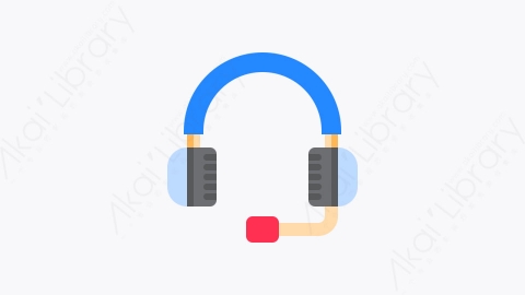 图片素材-022-耳机headphones扁平卡通家用电器电子元素图标