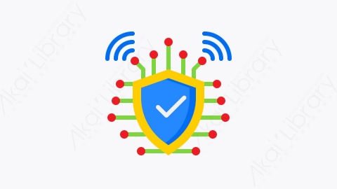图片素材-022-保护protection扁平卡通物联网元素图标