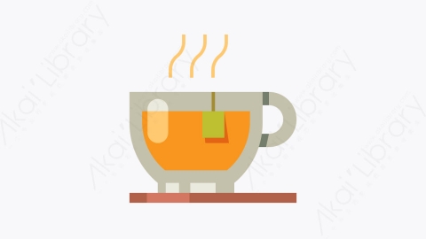 图片素材-022-茶tea扁平卡通秋天的元素图标