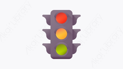 图片素材-022-红绿灯trafficlights扁平卡通城市元素图标