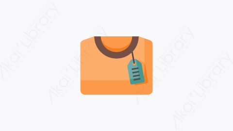 图片素材-022-T恤tshirt扁平卡通网络星期一元素图标