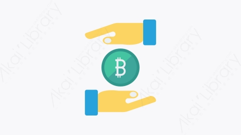 图片素材-023-比特币-61bitcoin扁平卡通比特币区块链和加密货币元素图标