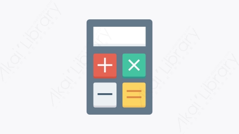 图片素材-023-计算器-2calculator扁平卡通学校教育图标元素