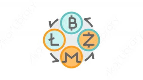 图片素材-023加密货币_cryptocurrency加密货币区块链金融财经道具元素图标