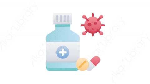 图片素材-023药_medicine病毒Covid 19医疗道具元素图标