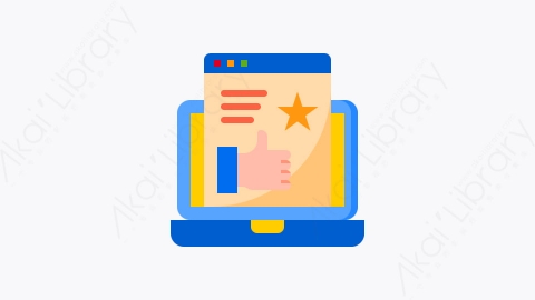 图片素材-023-网站page_quality扁平卡通在线营销元素图标