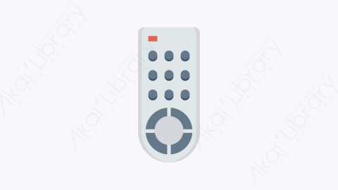 图片素材-023-远程remote卡通扁平移动和智能设备元素图标