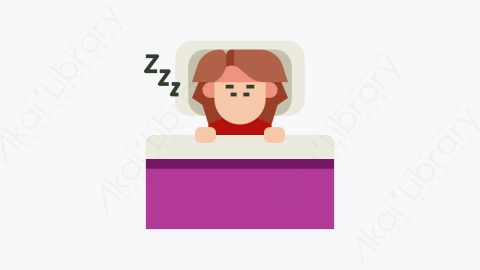 图片素材-023-睡眠sleeping扁平卡通爱好和空闲时间元素图标
