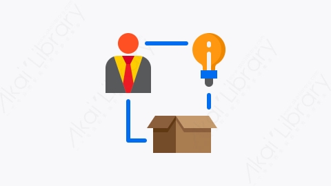 图片素材-024-企业家entrepreneur扁平卡通营销元素图标