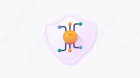图片素材-024-安全security扁平卡通加密货币元素图标