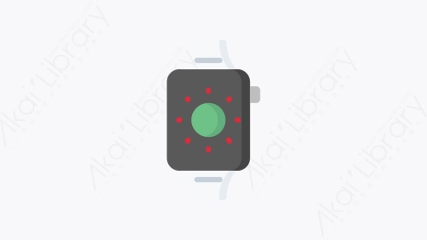 图片素材-024-智能手表smartwatch扁平卡通电器科技技术元素图标