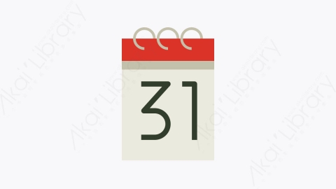 图片素材-025-日历calendars扁平卡通日历和日期元素图标