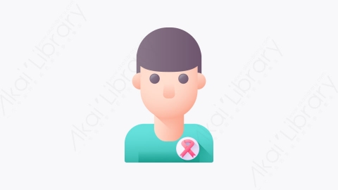 图片素材-025-病人patient扁平卡通世界癌症宣传日元素图标