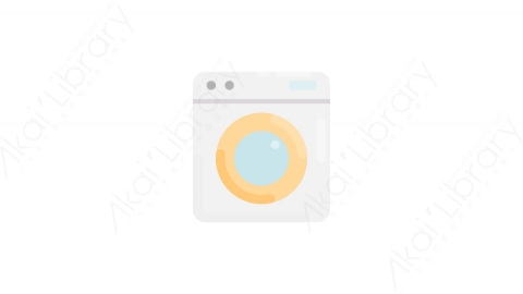 图片素材-025洗衣机_washing_machine浴室卫生间道具元素图标