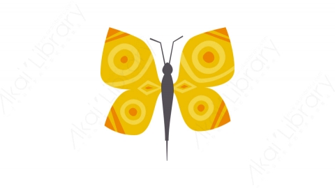 图片素材-026蝴蝶_butterfly秋季自然道具元素图标