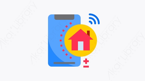 图片素材-026-住宅home扁平卡通智能手机元素图标