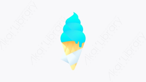 图片素材-026-冰淇淋ice-cream扁平卡通夏季元素图标