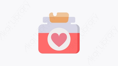 图片素材-026-爱情药剂love_potion扁平卡通情人节元素图标