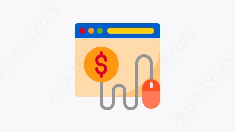 图片素材-026-每次点击支付pay_per_click扁平卡通在线营销元素图标