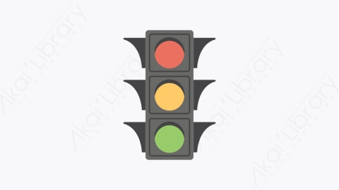 图片素材-026-信号signals扁平卡通城市地图元素图标