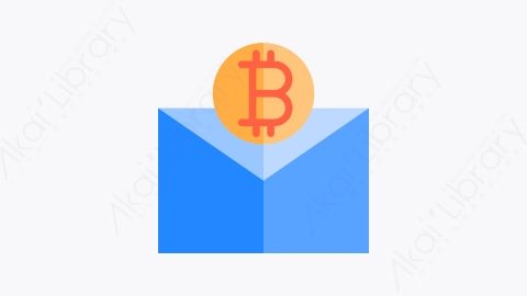 图片素材-027-邮件mail扁平卡通金融财经比特币元素图标