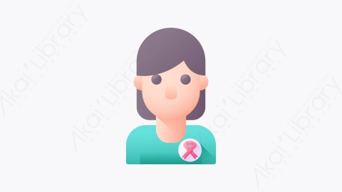 图片素材-027-护士patient扁平卡通世界癌症宣传日元素图标