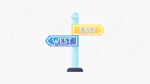 图片素材-027-路标road_sign扁平卡通交通元素图标