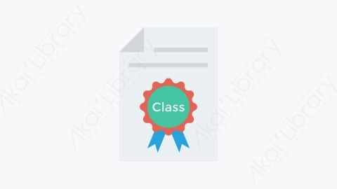 图片素材-0271-证书certificate卡通扁平学校与教育元素图标