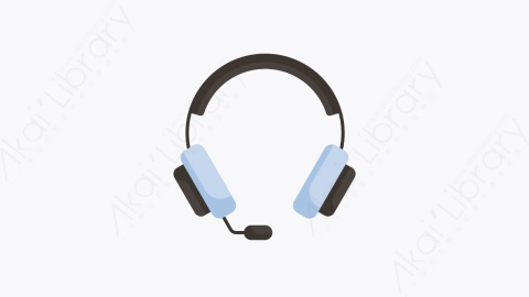 图片素材-028-耳机headphones扁平卡通电子商务元素图标