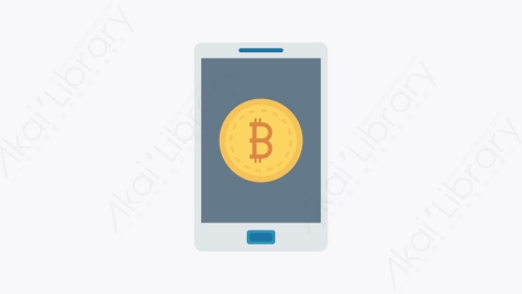 图片素材-029-比特币-58bitcoin扁平卡通比特币区块链和加密货币元素图标