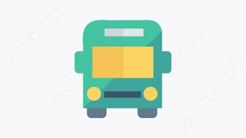 图片素材-029-总线-7bus扁平卡通交通工具图标元素
