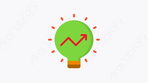图片素材-029-灯泡light_bulb扁平卡通商业和金融的元素图标