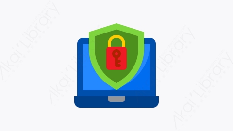 图片素材-029-保护protection扁平卡通计算机应用程序元素图标