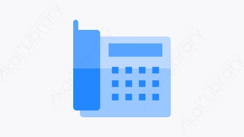 图片素材-029-电话telephone扁平卡通家具和家用元素图标