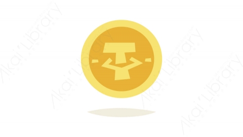 图片素材-029系绳_tether业务金融财经工作道具元素图标