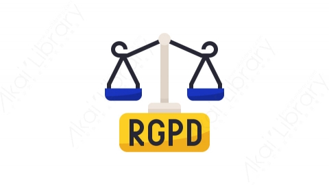 图片素材-030_GDPR科技通用数据保护GDPR RGPD道具元素图标