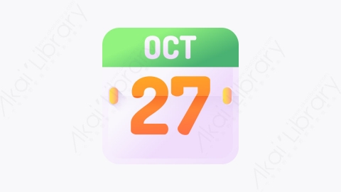 图片素材-030-日历calendar扁平卡通排灯节元素图标