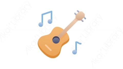 图片素材-030吉他_guitar教育学校教学道具元素图标