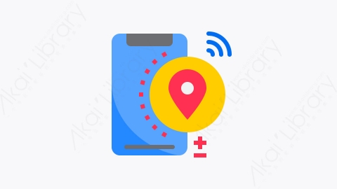 图片素材-030-位置location扁平卡通智能手机元素图标